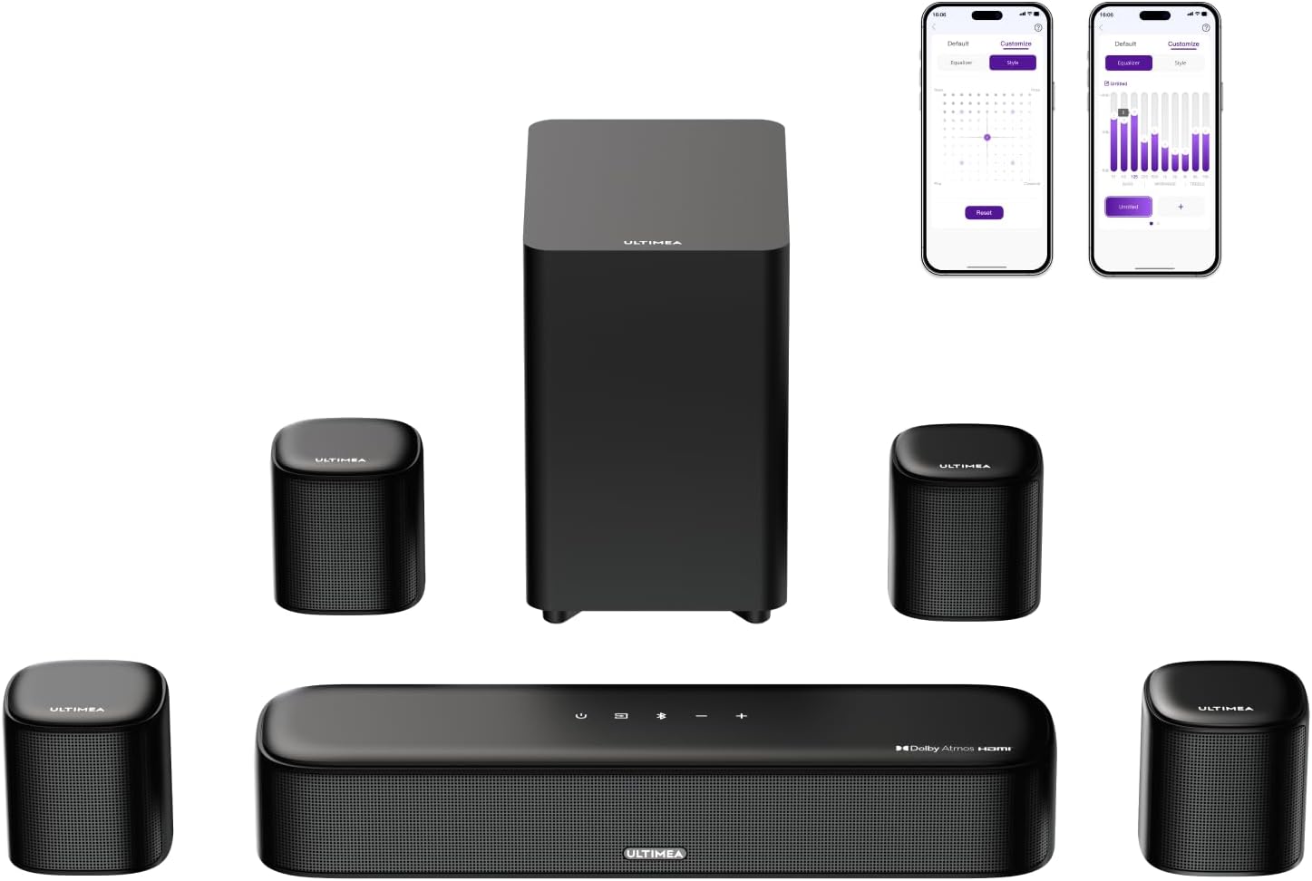 ULTIMEA 7.1ch Sound Bar with Dolby Atmos