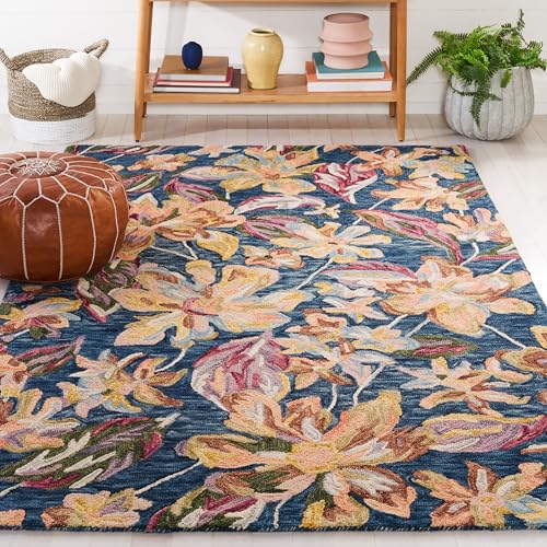 Image of Hand Tufted Premium Rug Premium Wool Carpet for Living Room Bedroom and Hall Size 12x16 Feet Color Multi