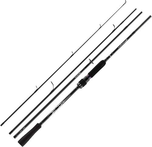 Daiwa Procyon Travel 9 pies, peso fundido, 1.06-2.47 onzas, 4 piezas, caña de pescar de viaje