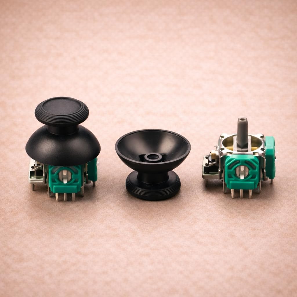 ELECTRONICFIX Module 3D Stick Analogique Avec Joystick Manette Compatible avec Nintendo Switch Pro, Pack De Remplacement Interne Pour Réparation, Contrôle Directionnel Stable Et Précis