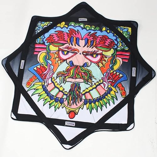 Miniatura 3 de Mougee Star - Tela giratoria - Juguete de malabares y habilidades (caleidoscopio)