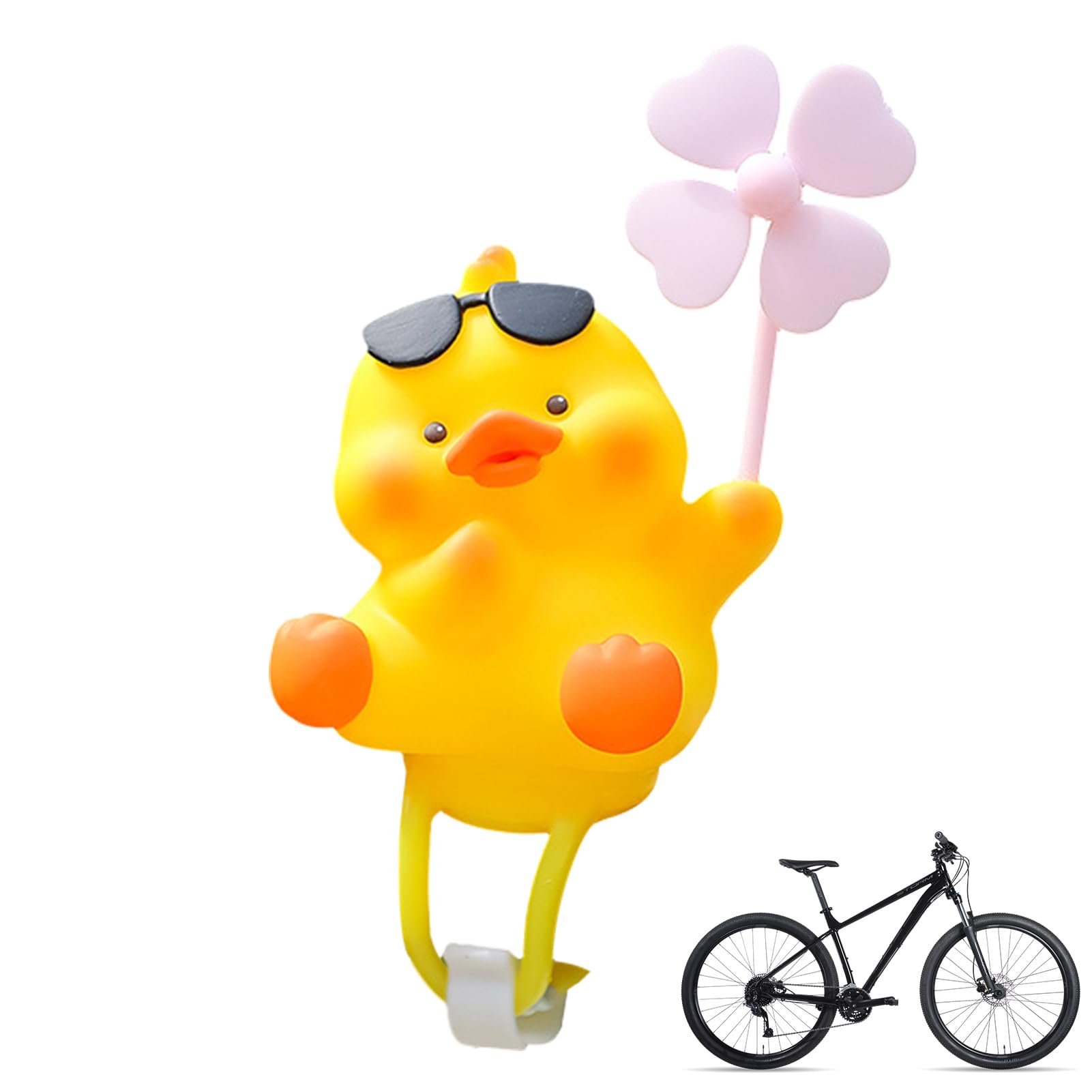 Amazon | 自転車のダッシュボードの装飾 - 回転可能な風車付きバイク  