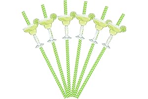 Margs and Matrimony Bachelorette Paper Straws