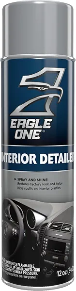 Eagle One Car Interior Detailer, One Step Detailer Spray for Cars, Trucks, 12 Oz