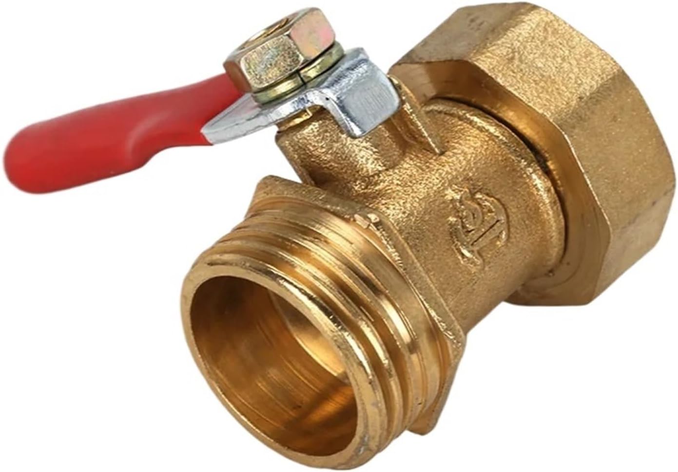 Pneumatic 1/8" 1/4'' 3/8'' 1/2' BSPT Female/Male Thread Mini Ball Valve Brass Connector Joint Copper Pipe Fitting Coupler Adapter(1/4")