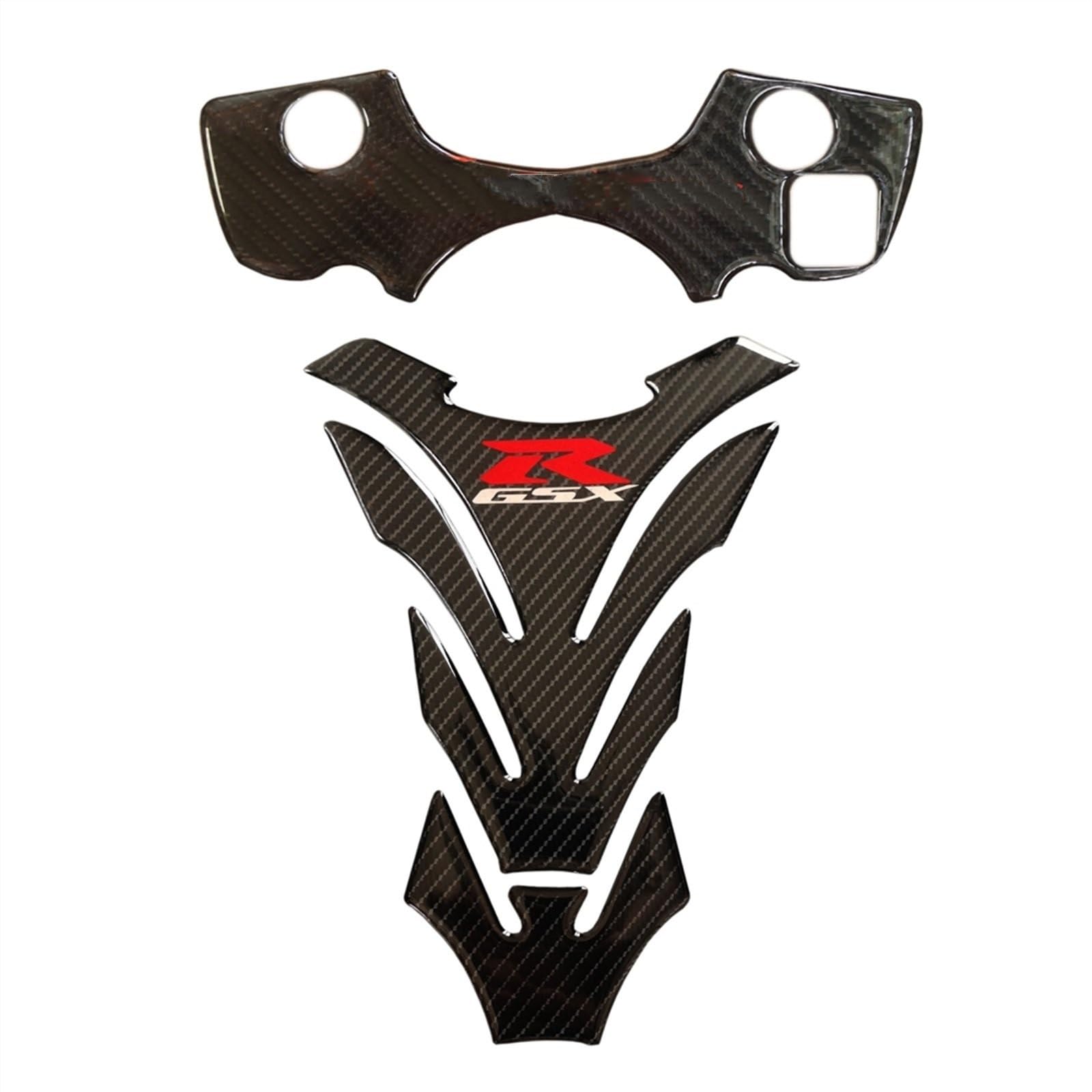 Motorcycles Anti Slip Tank Pad Sticker Gas Knee Grip Traction Side Decal for Suzuki GSXR 1300 Hayabusa 2008-2012 Fairing Sticker(Color6)