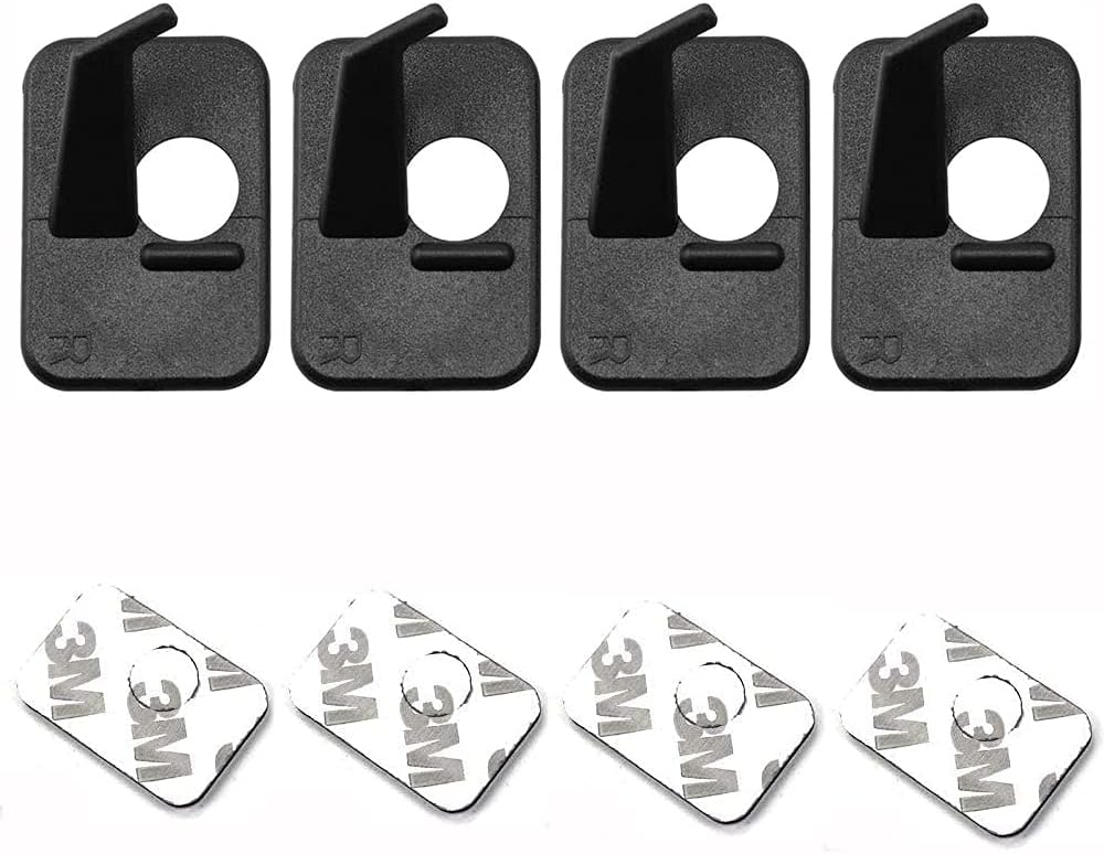 4pcs Black Plastic Arrow Rest Archery RH Recurve Bow Arrow Rest Hunting Shooting Targeting Accessory Right Hand