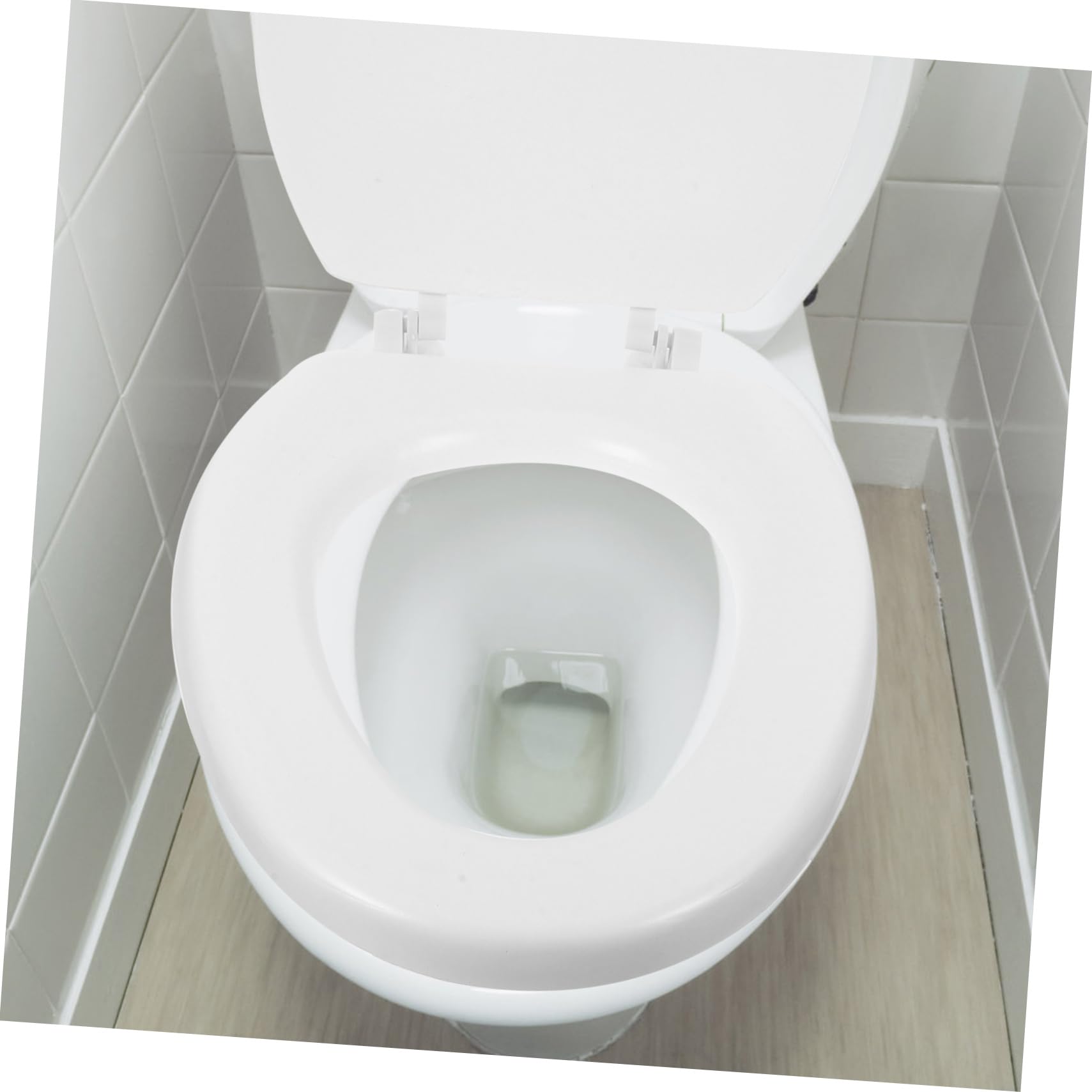 Funda para asiento de inodoro en forma de U, de cierre suave, acolchada de EVA, fácil de instalar y limpiar, bisagras universales para uso diario
