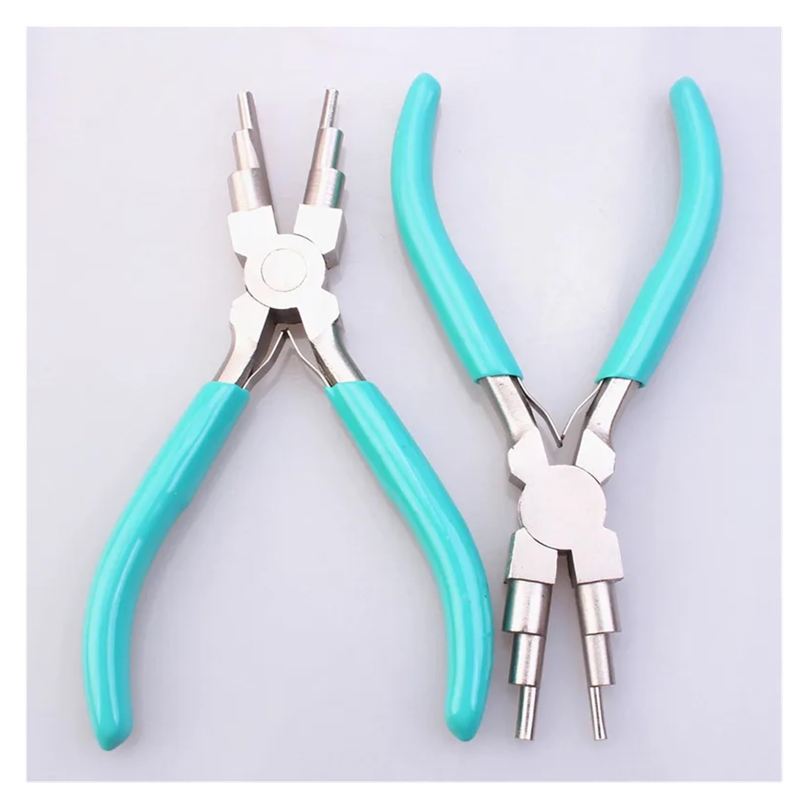 PezziPinze per Creazione Gioielli Pinza for la creazione di cauzioni, pinza for anelli multi-fase, 3,0 mm, 4, 6, 7, 9 e 10