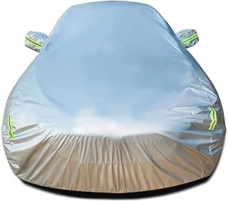 Eunncu Housse de Protection Voiture Exterieur Compatible avec Focus Active Familiale 2018-2021 Bache Voiture Exterieur Etanche Accessoire Argent