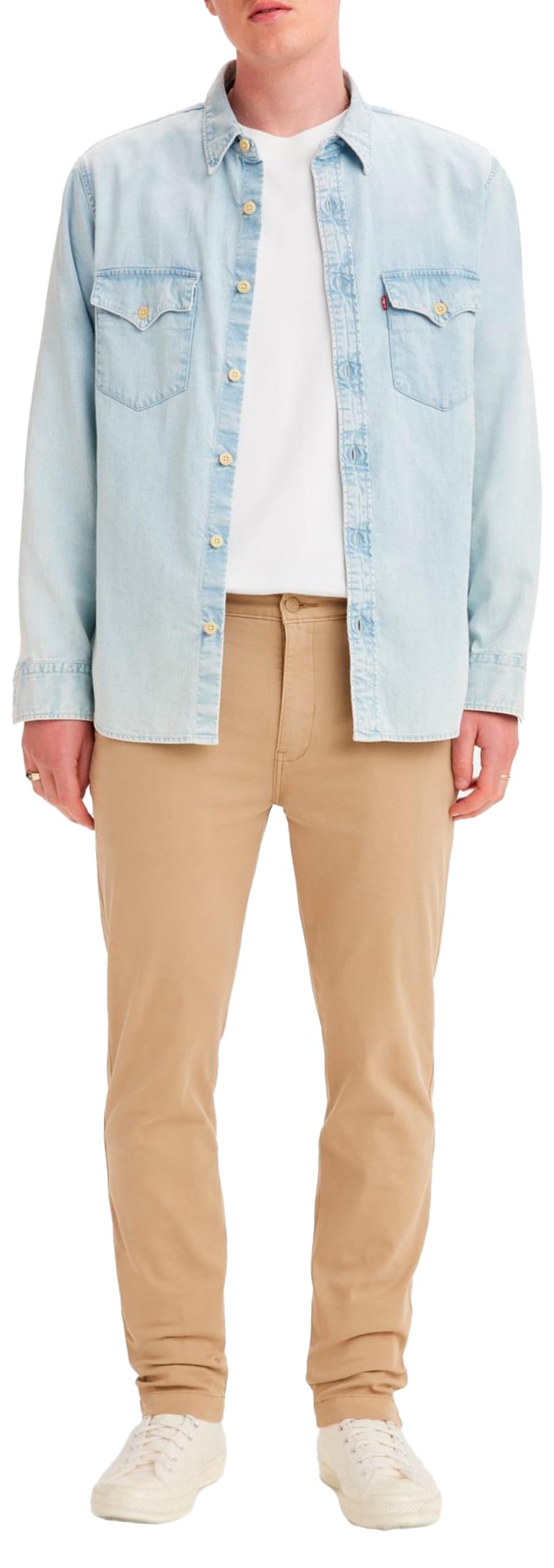 Levi's Xx Chino Slim Ii, Pantaloni Uomo, Beige ( Shady Gd ), 40W / 32L