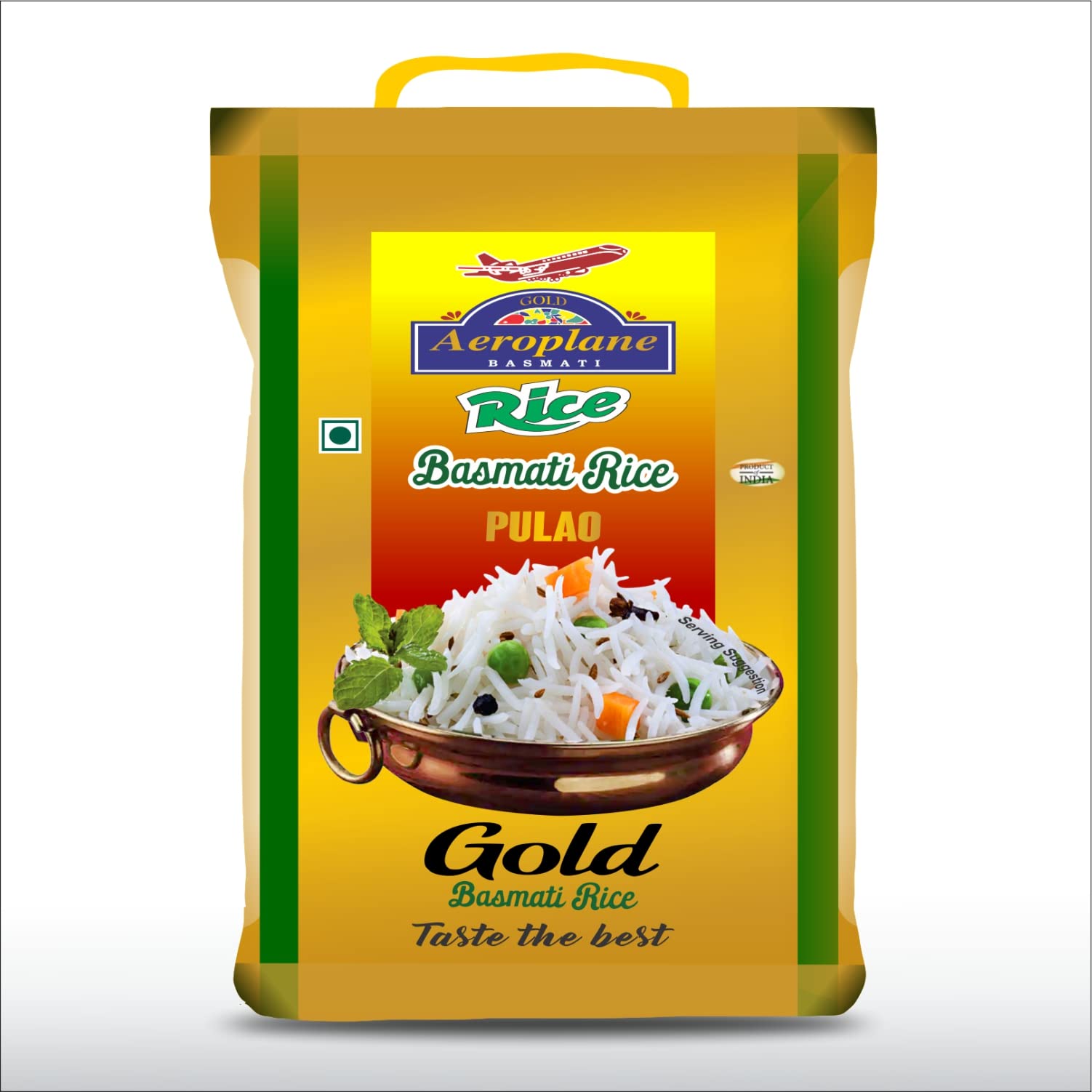 See full amazon price history chart for AEROPLANE Gold Basmati Rice Pouch 5 kg Pack of 1 AEROPLANE Gold Basmati Rice Pouch 5 kg Pack of 1 (B098QYZ4L3) Amazon Price History, Amazon Price Tracker