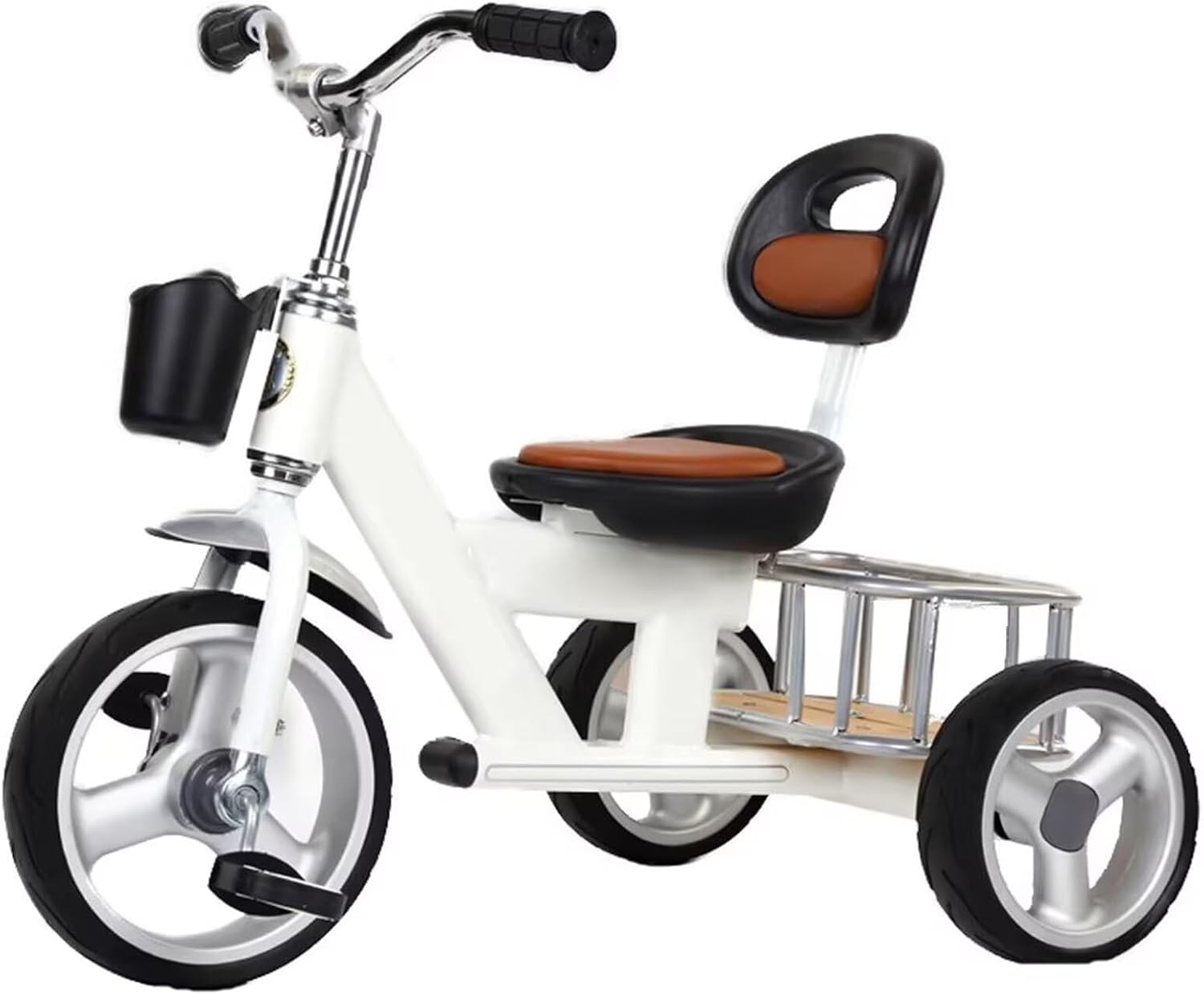 Triciclo infantil con asiento ajustable y ruedas EVA miniatura 1