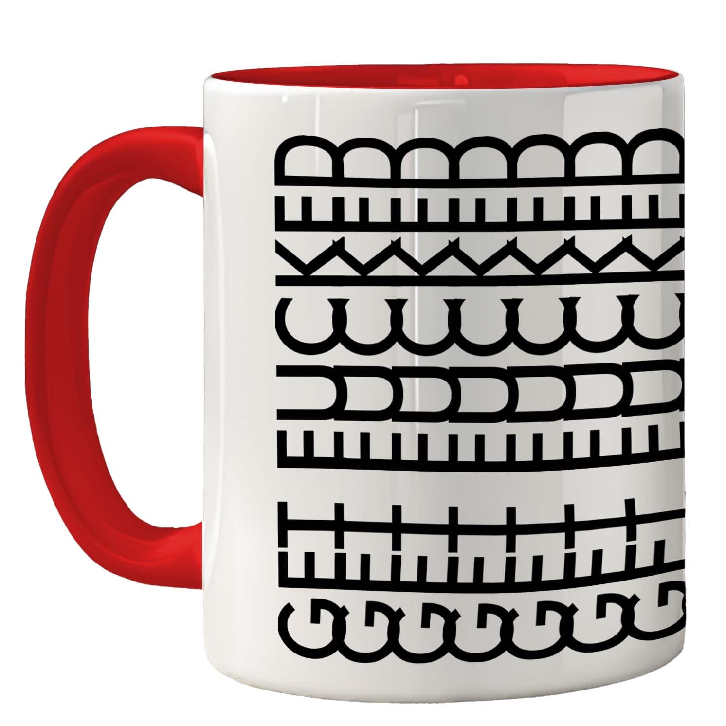 Funny Mug for Men Women - Get F*cked - Rude Sarcastic Slogan Gifts for Work Colleagues, Crude Fun Novelty Joke Gag Gift Humour Birthday Friends, 11oz Red Ceramic Premium Mugs Cup