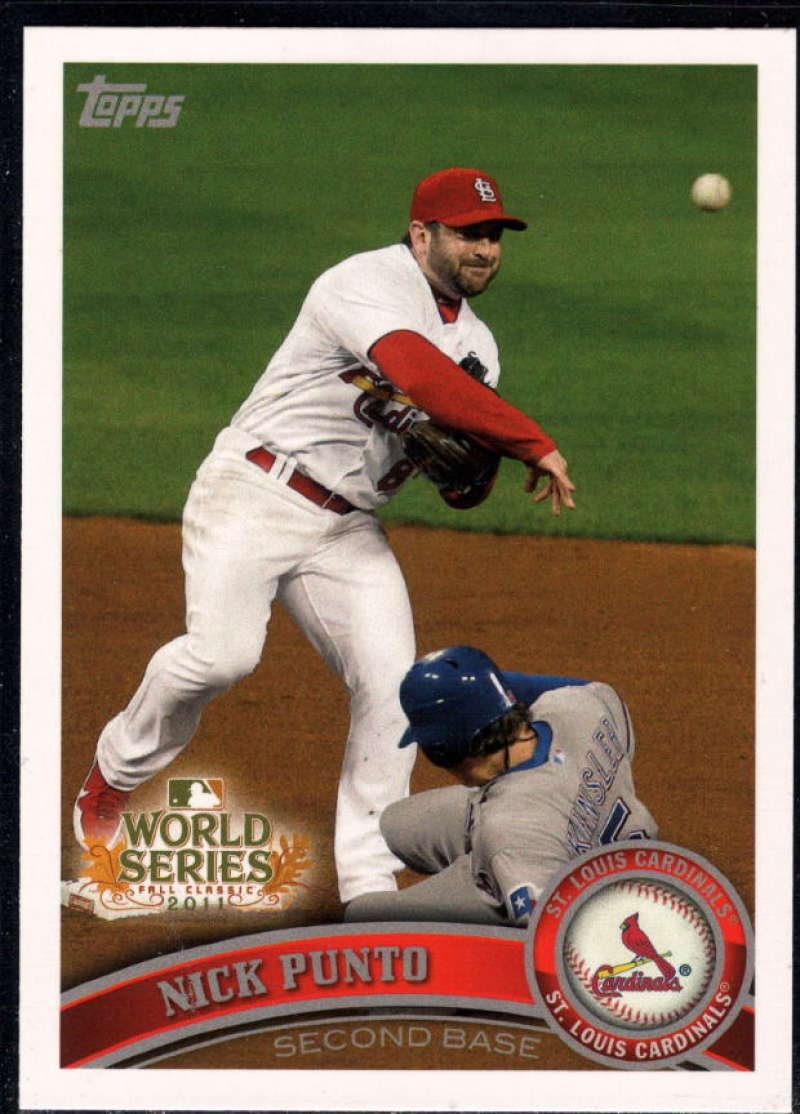 Amazon.com: 2011 Topps World Series Champions #WS2 Nick Punto