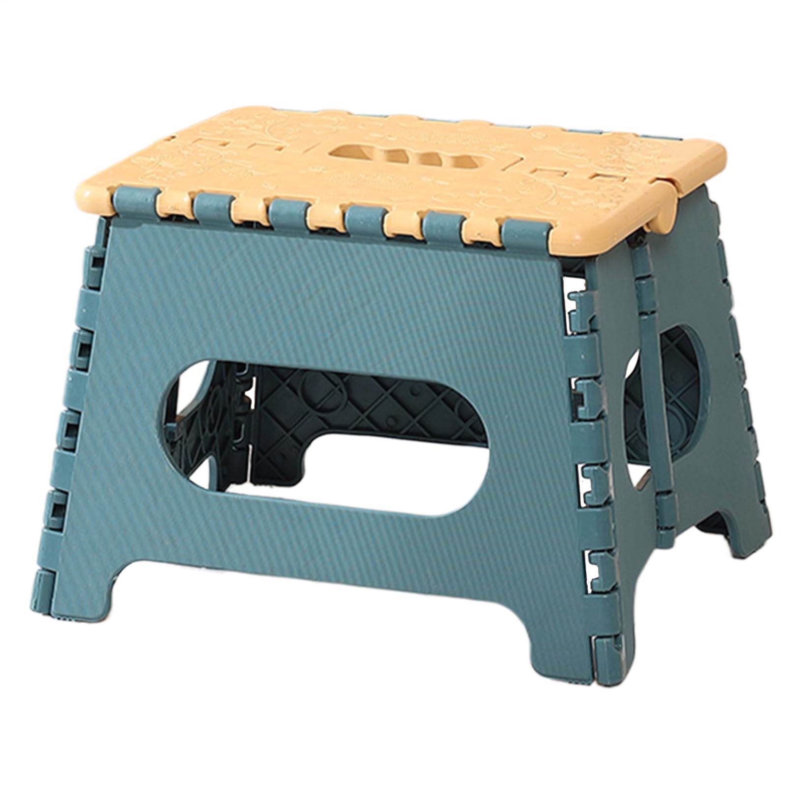 Paso De Taburete Plegable - Banco Plegable, Asiento para Niños Pequeños | Silla De con Agarre De Transporte para El Uso del Baño, Ayudante De Cocción, Soporte De Lavandería, Escalón D