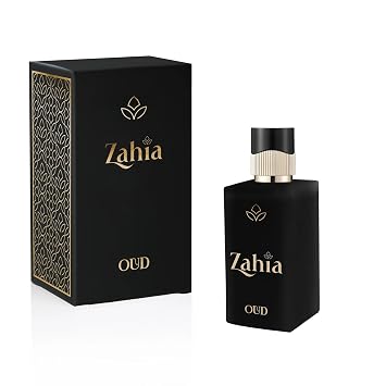 Zahia Oud Eau de Parfum 50ml Luxurious Arabian Fragrance with Pure Oud Unisex Oriental Perfume.
