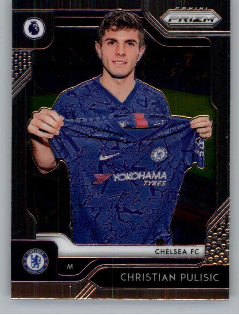 2019-20 Panini Prizm Premier League #30 Christian Pulisic Chelsea FC Soccer Card