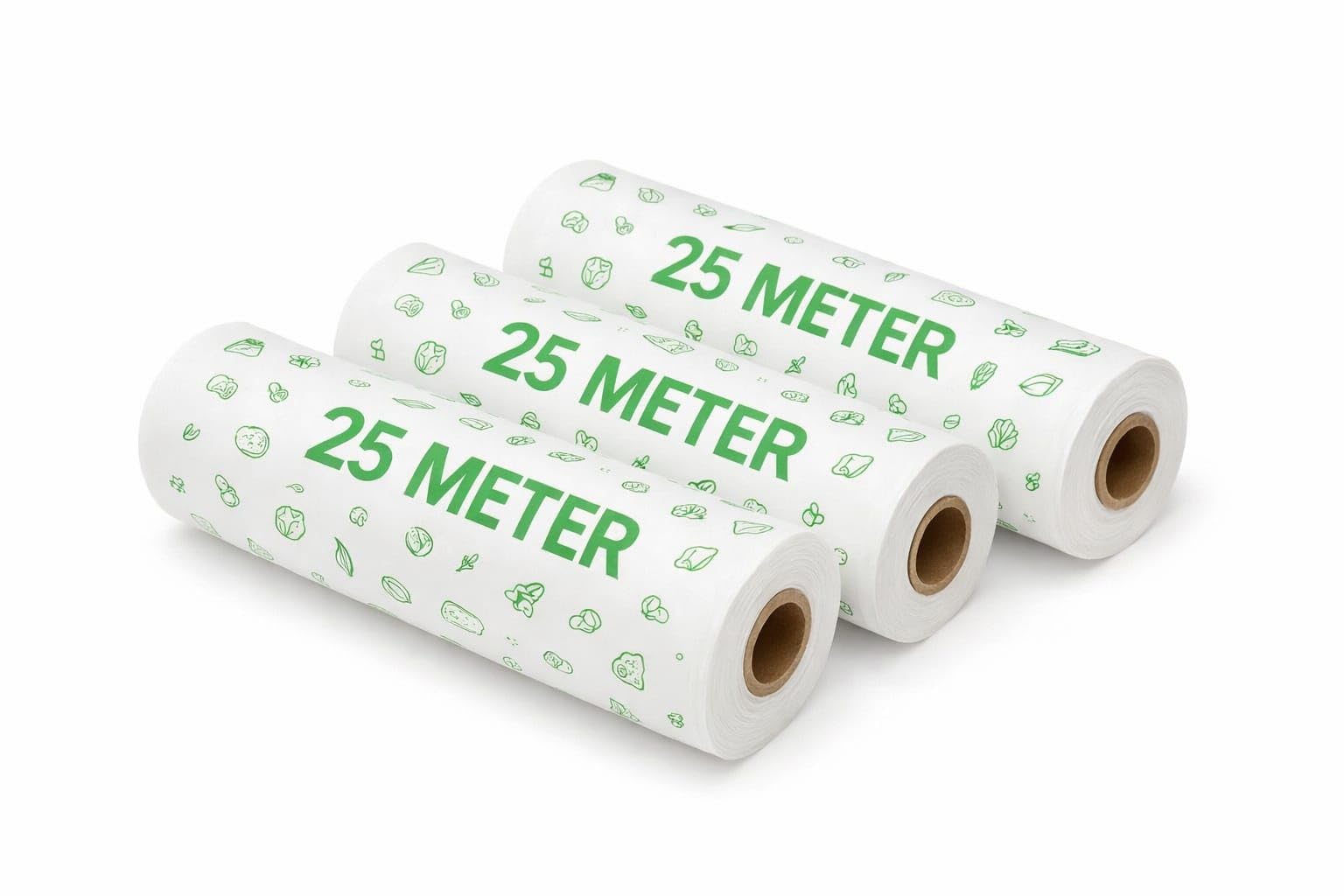 Premium Food Grade Butter Paper Roll 25 Meter | Buy 1 Get 2 Free | Non-Stick Baking & Cooking Parchment Paper | Oil Proof Heat Resistant Sheet for Cake, Roti & Air Fryer Use-image-5