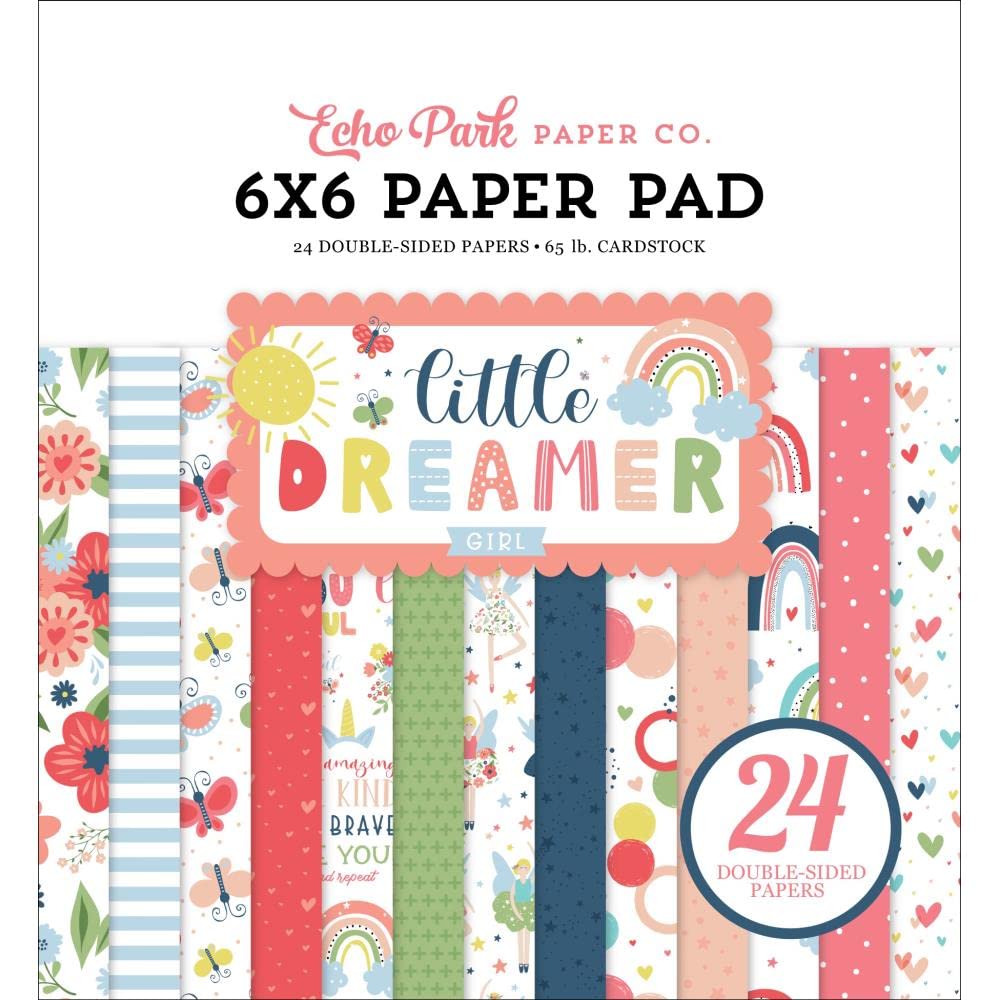 Echo Park Paper Co. Little Dreamer Girl 6x6 Pad Paper