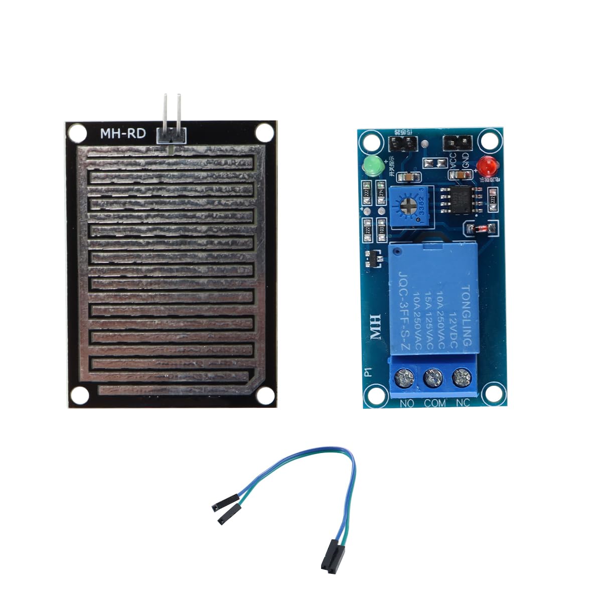 Gutol Outdoor Rain Sensor with Raindrops Weather Module, for Smart Irrigation, and Meteorological Projects