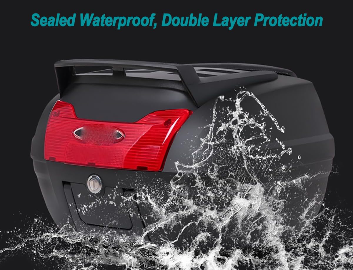 Amazon.com: CORGLI 40L Large Capacity Universal Motorcycle Top