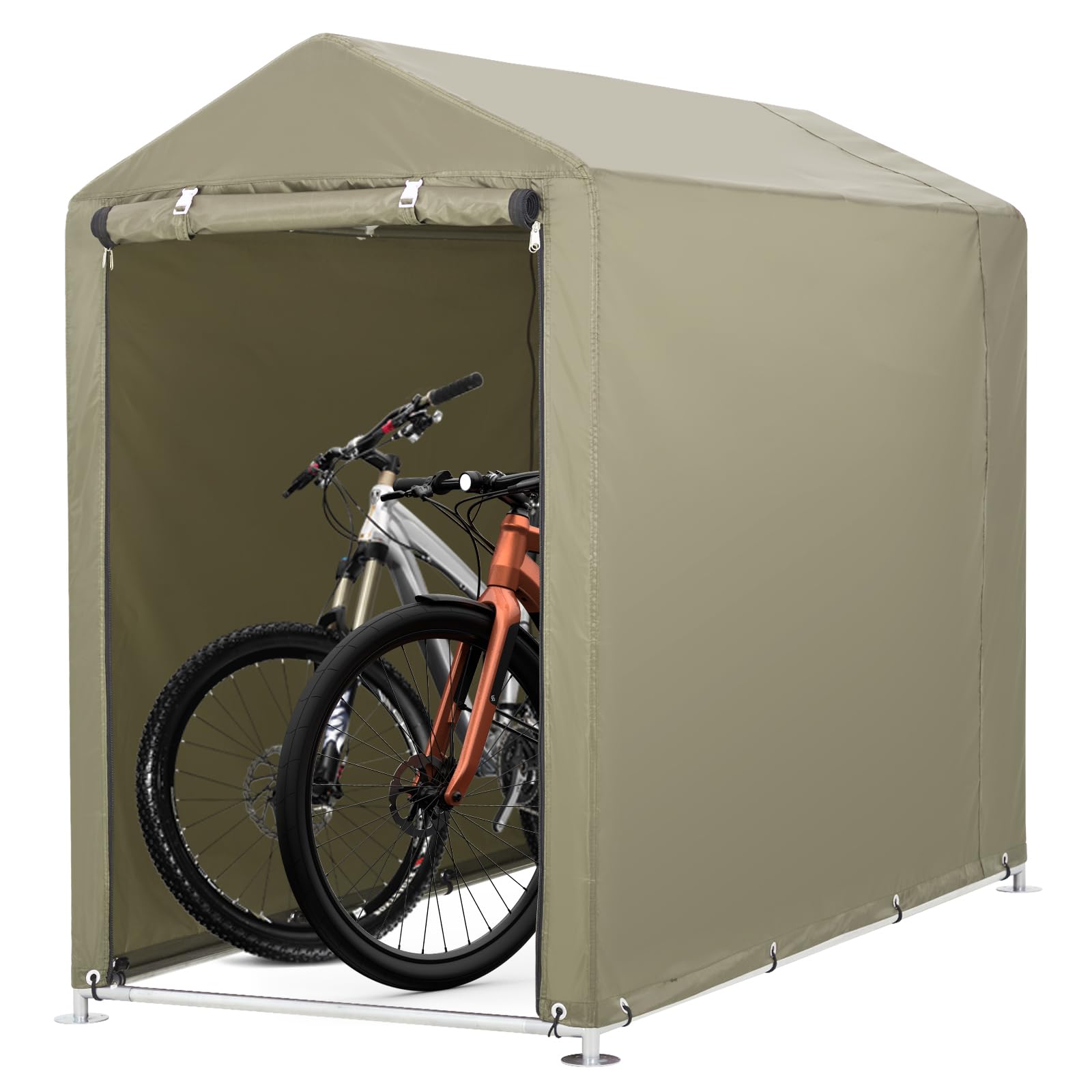 Amazon | ガービー(Garvee) サイクルハウス 頑丈 420D 防水 1〜2台用