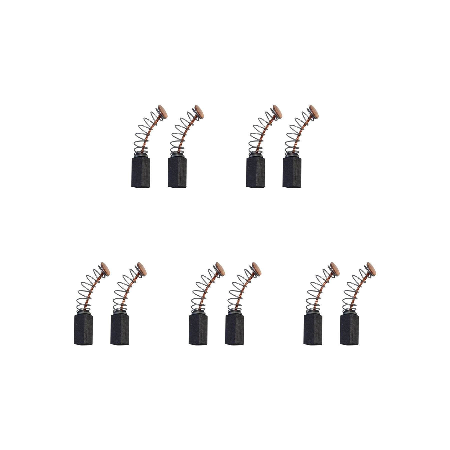5 Sets of - 2x Carbon Brushes - Stayer- Grinder (Size - 6.1 X 6.1 X 14)