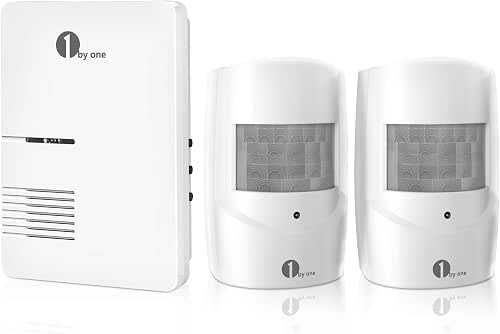1byone Driveway Alarm, Home Security Alert System with 36 Melodies,