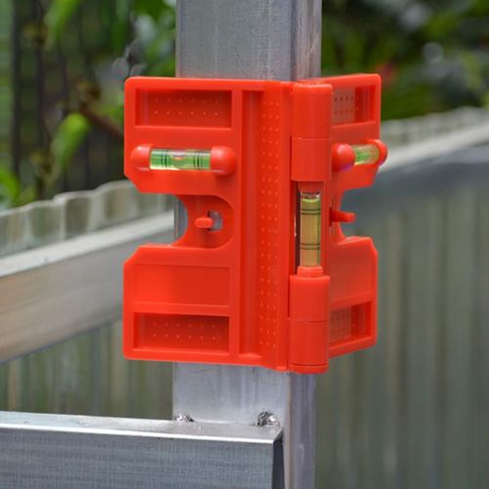 Livella a Bolla a Forma di Ala, Livella Torpedo Portatile, Pieghevole | Palo in Plastica Livello ad Angolo, Angolo Regolabile con 3 Bolle 45°/90°/180° per Edilizia, Carpenteria, Costruzione