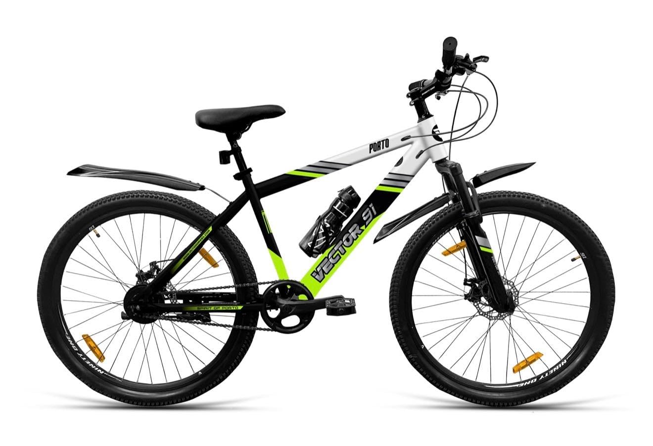 Ninety ONE Porto 29.5T Mountain Bike, Green, Single Speed | 90% SKD P1-image-35