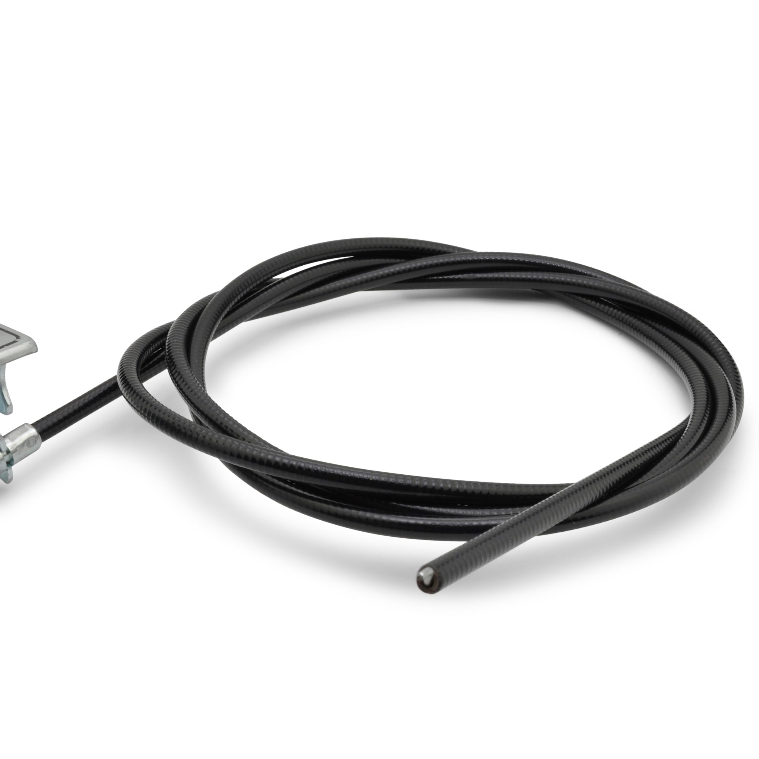 Easyboost Commande de gaz levier manette accélérateur universelle avec gaine et câble rigide pour tondeuse motoculteur à visser avec embout Z