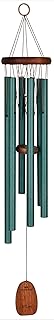 Woodstock Wind Chimes for Outside, Garden, Patio, Porch and Outdoor Decor (32") Pachelbel Canon Chime Green Wind Chime Gifts (PCCG)