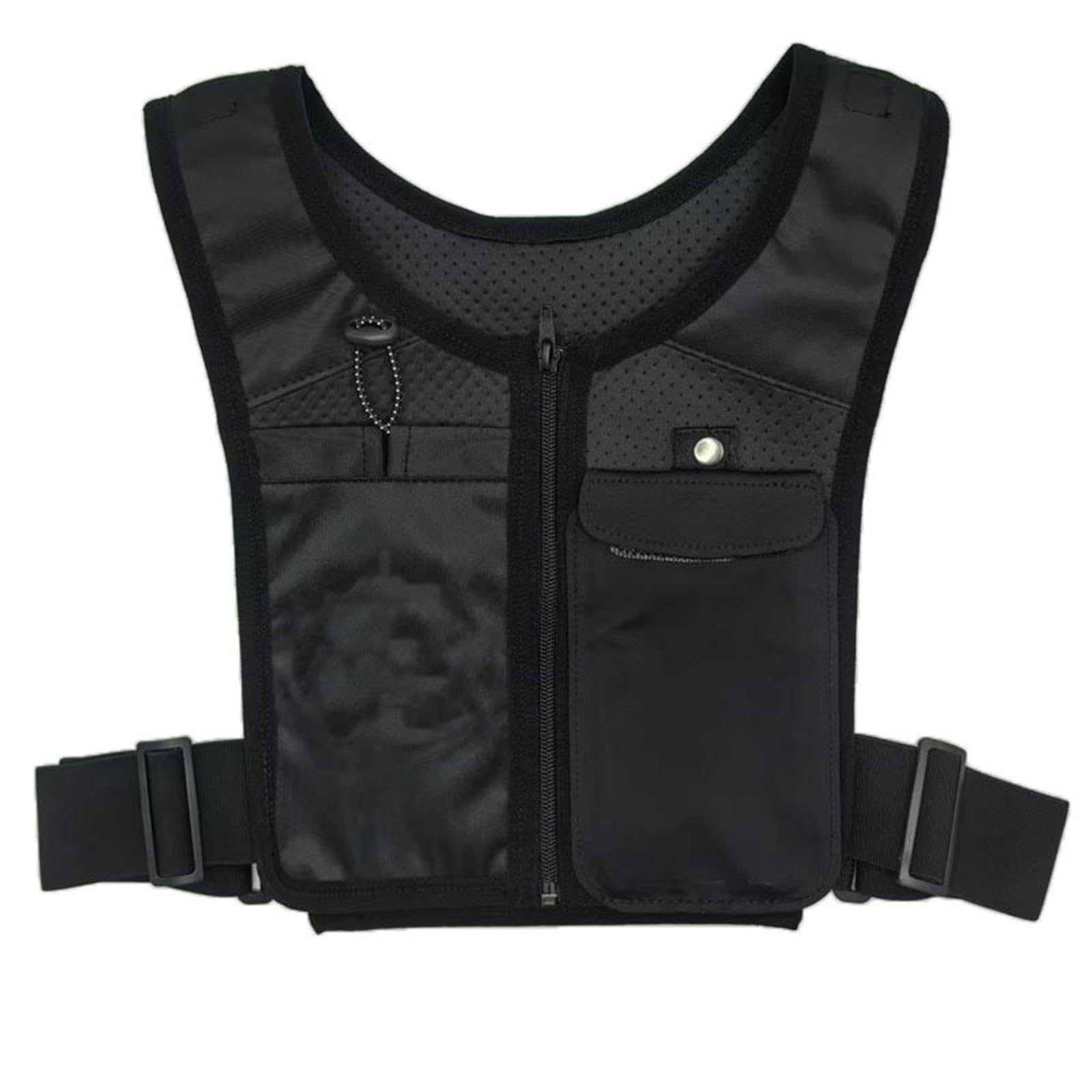 Running Vest Hydration Chest Pack Sweatproof 38.5X32Cm Adjustable Waist Belt | Running Belts | Fitness Equipment & Gear | Fitness Running & Yoga-image-4
