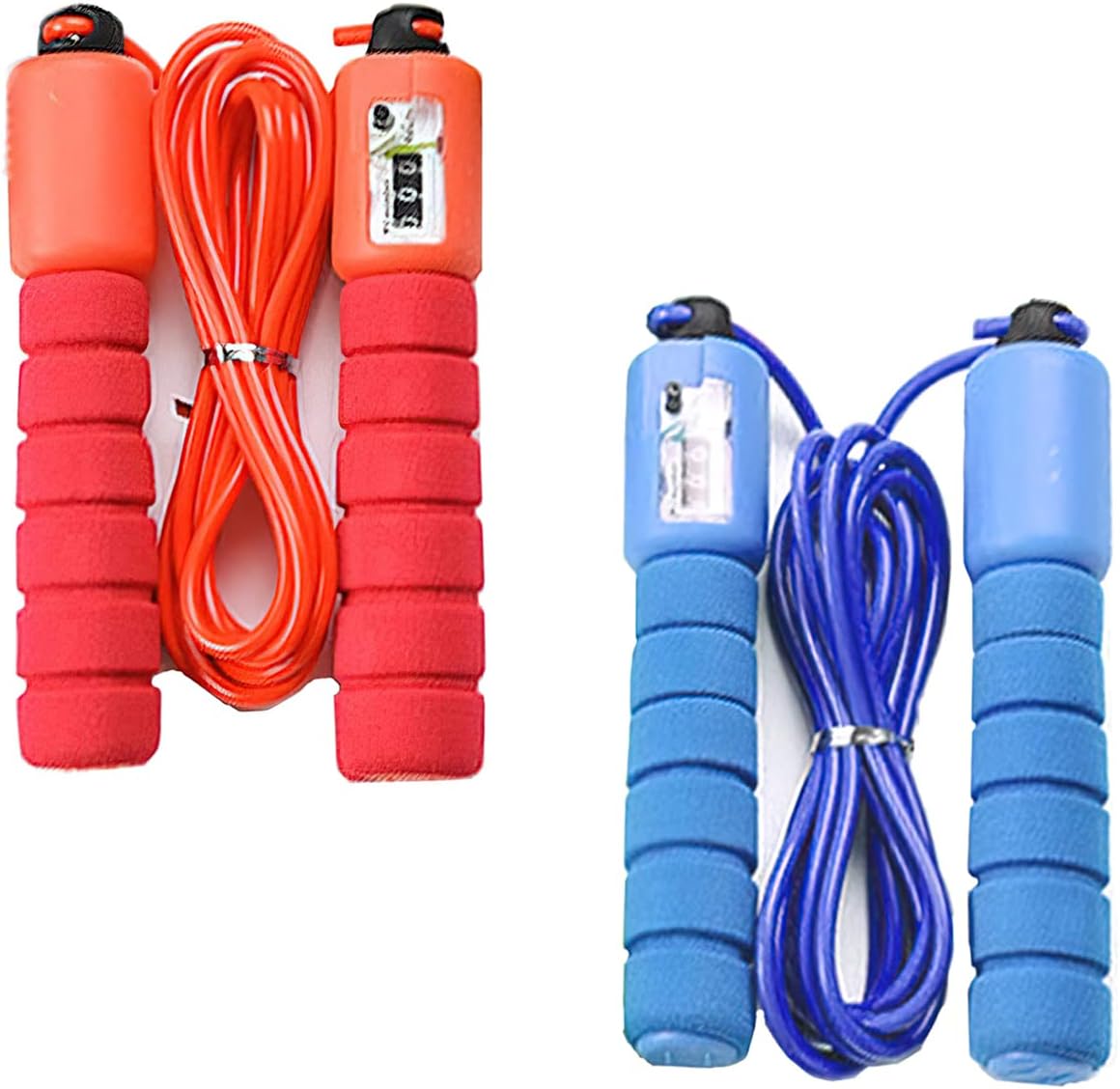 Jump Ropes,2pcs Skip Rope with Automatic Counting Function,Speed Skipping Rope for fitness Women,Men,Kids