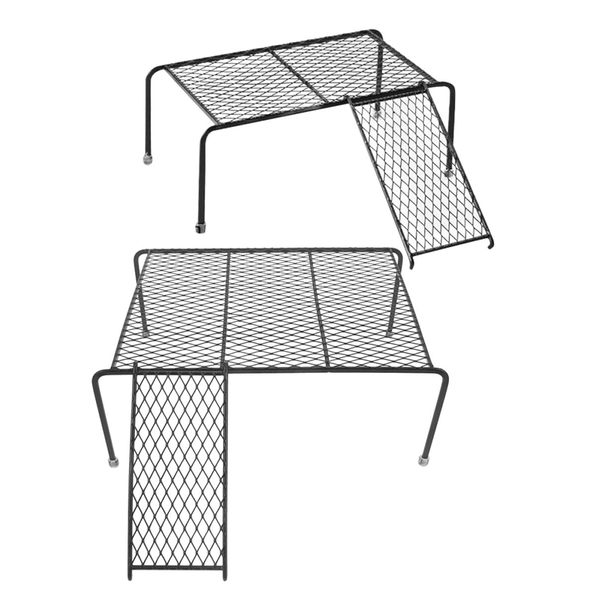 Étagère à poulailler en fer forgé VALICLUD plateforme surélevée durable 2pcs