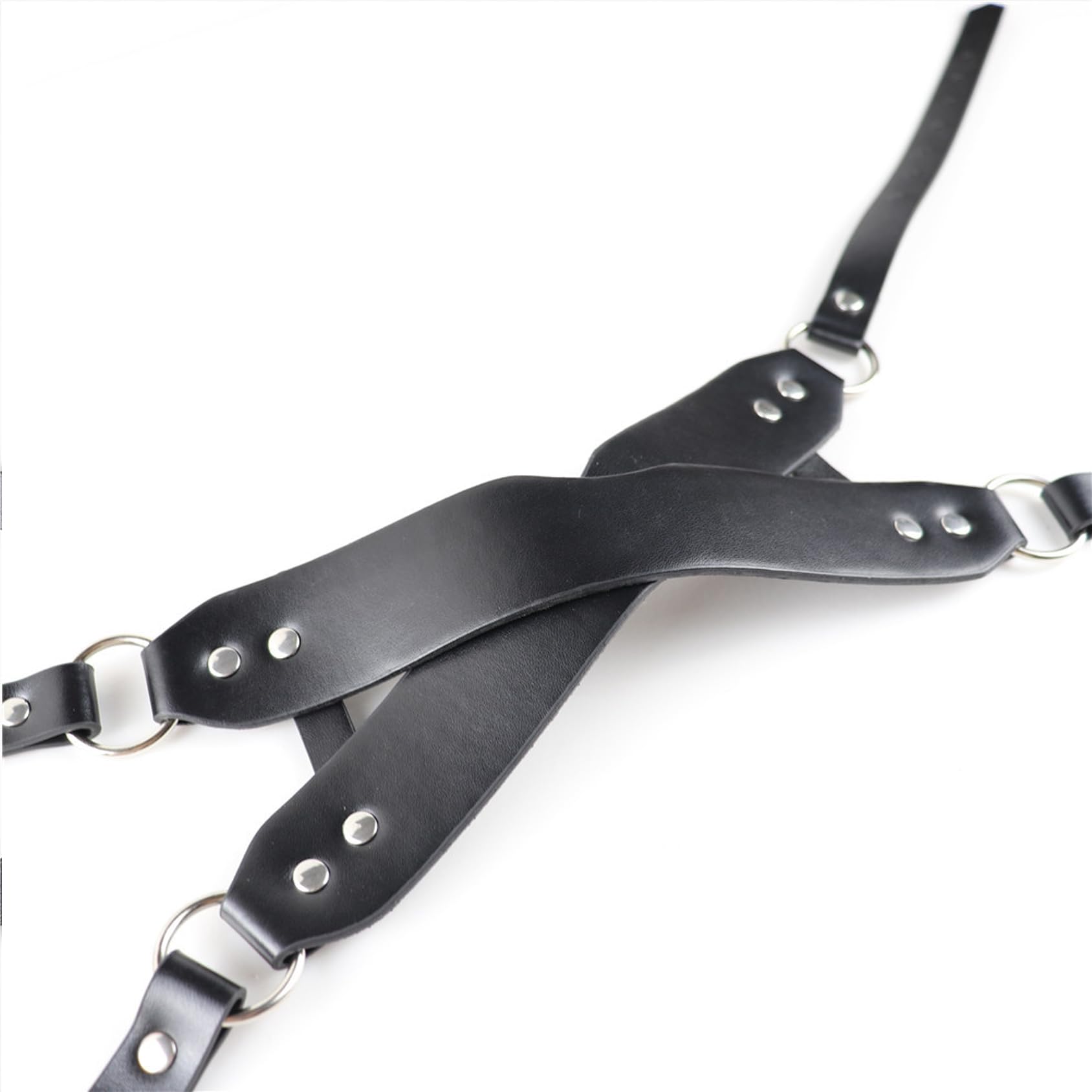 Benda Sexy BDSM Maschera per Gli Occhi Benda Erotica SM Benda in Pelle Benda Nero Erotico Benda Sexy per Festa Veneziana Feste Benda Giocattolo Sessuale per Donne Uomini Coppie Sex Toys