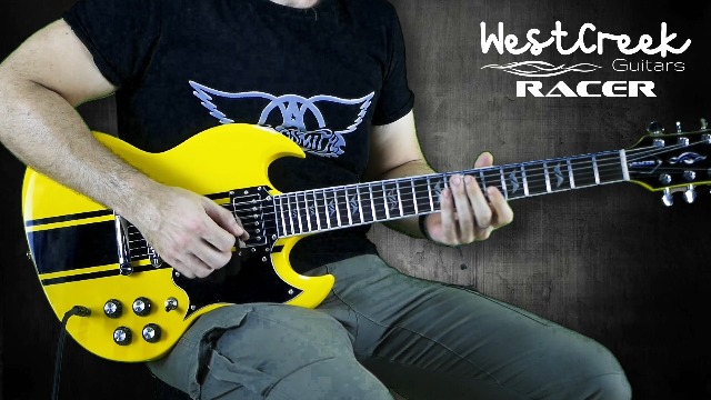 WestCreek Guitars RACER Guitarra Eléctrica, Electric Guitar de