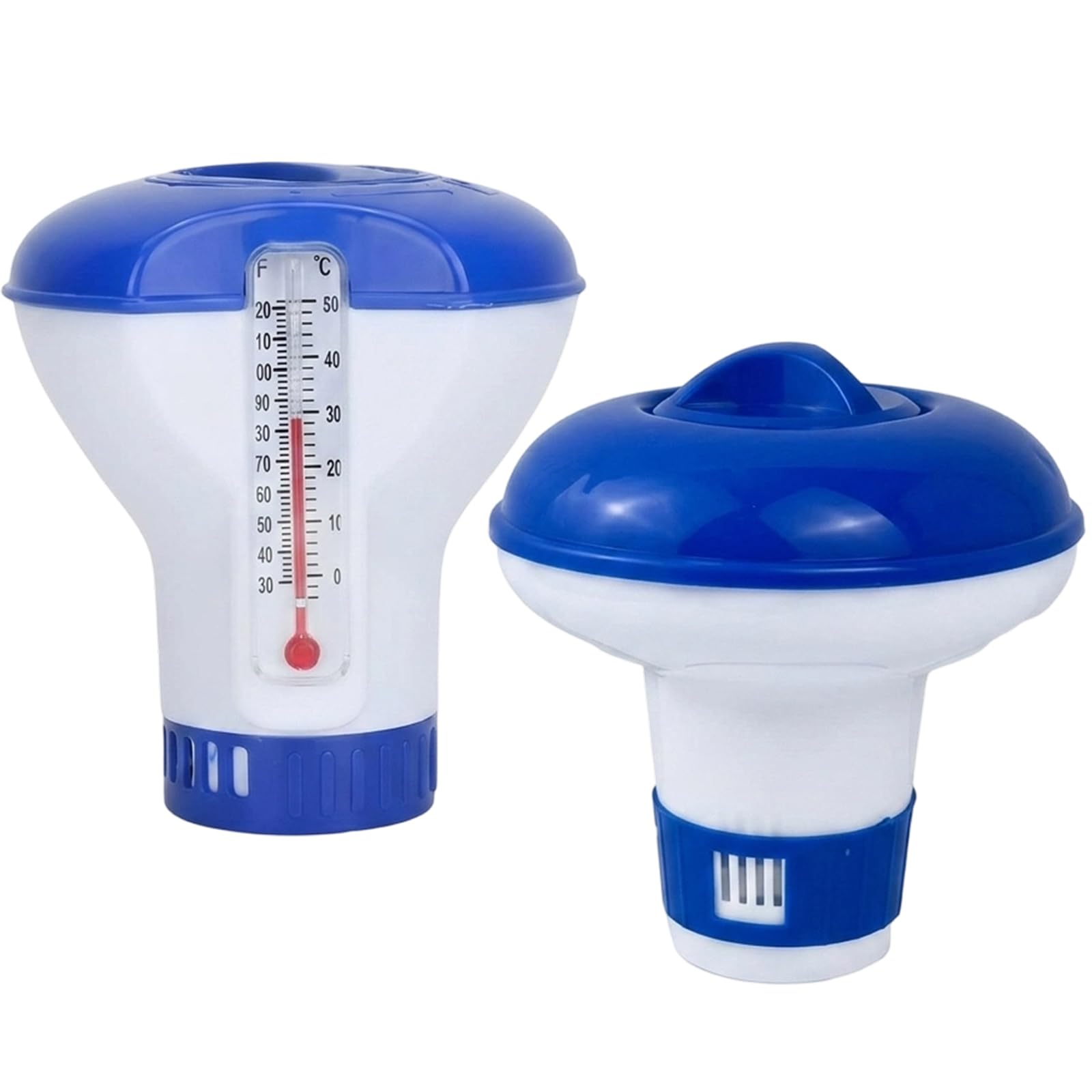2 Pcs Hot Tub Chlorine Dispenser, Floating Chlorine Dispenser for Hot Tub, Hot Tub Floating Dispenser Swimming Pool Accessories, Chlorine Dispenser Set