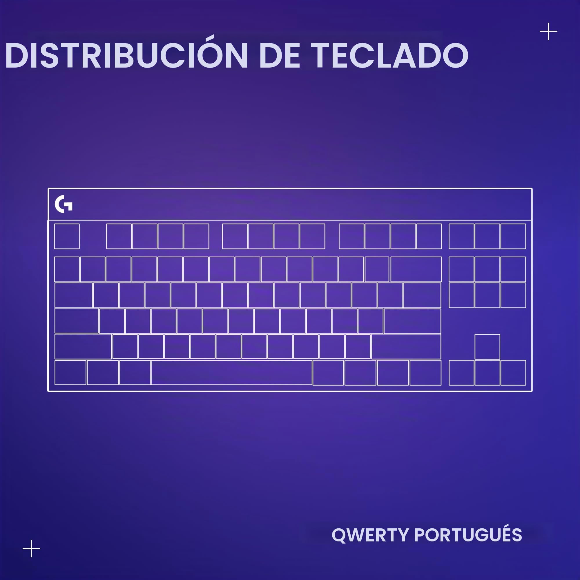 Teclado para Gaming inalámbrico Logitech G515 Lightspeed TKL de Perfil bajo, RGB LIGHTSYNC, diseño Fino sin Teclado numérico, Teclas de PBT, interruptores mecánicos táctiles - QWERTY - Negro
