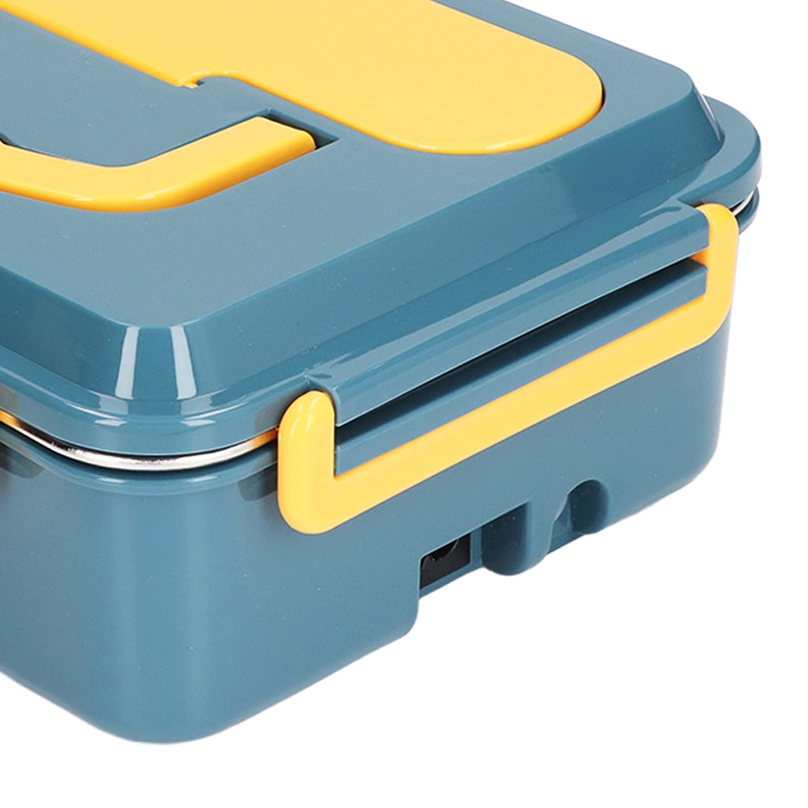 Qcwwy Scatola da Pranzo Riscaldata, Scatola da Pranzo Elettrica a Tenuta Stagna in Acciaio Inossidabile ABS Scaldavivande Portatile Scaldavivande più Veloce per Adulti(#1)