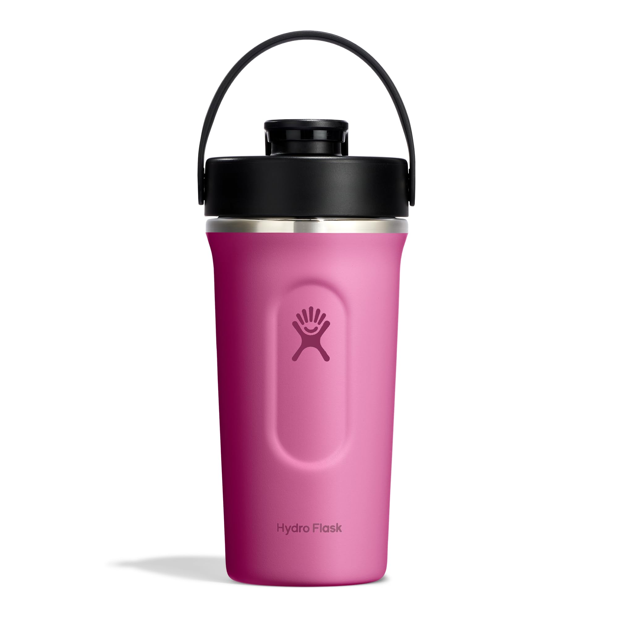 Hydro Flask - Insulated Stainless Steel Shaker Bottle 710 ml (24 oz) - Leakproof Flip Chug Spout - For Protein Shakes & Supplements - Whisk Ball - Cold for 24 Hours - Reef