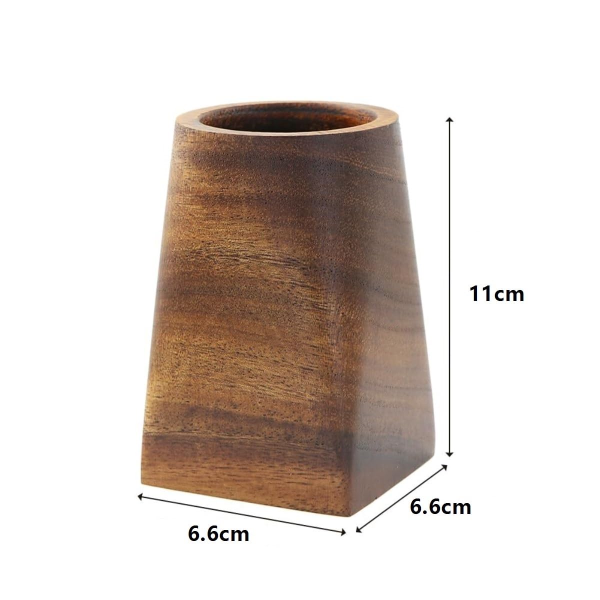Stifteköcher Stifte Halter Holzstifthalter Walnussholz Stiftbehälter Schreibtischzubehör For Zuhause Schreibtisch-Organizer