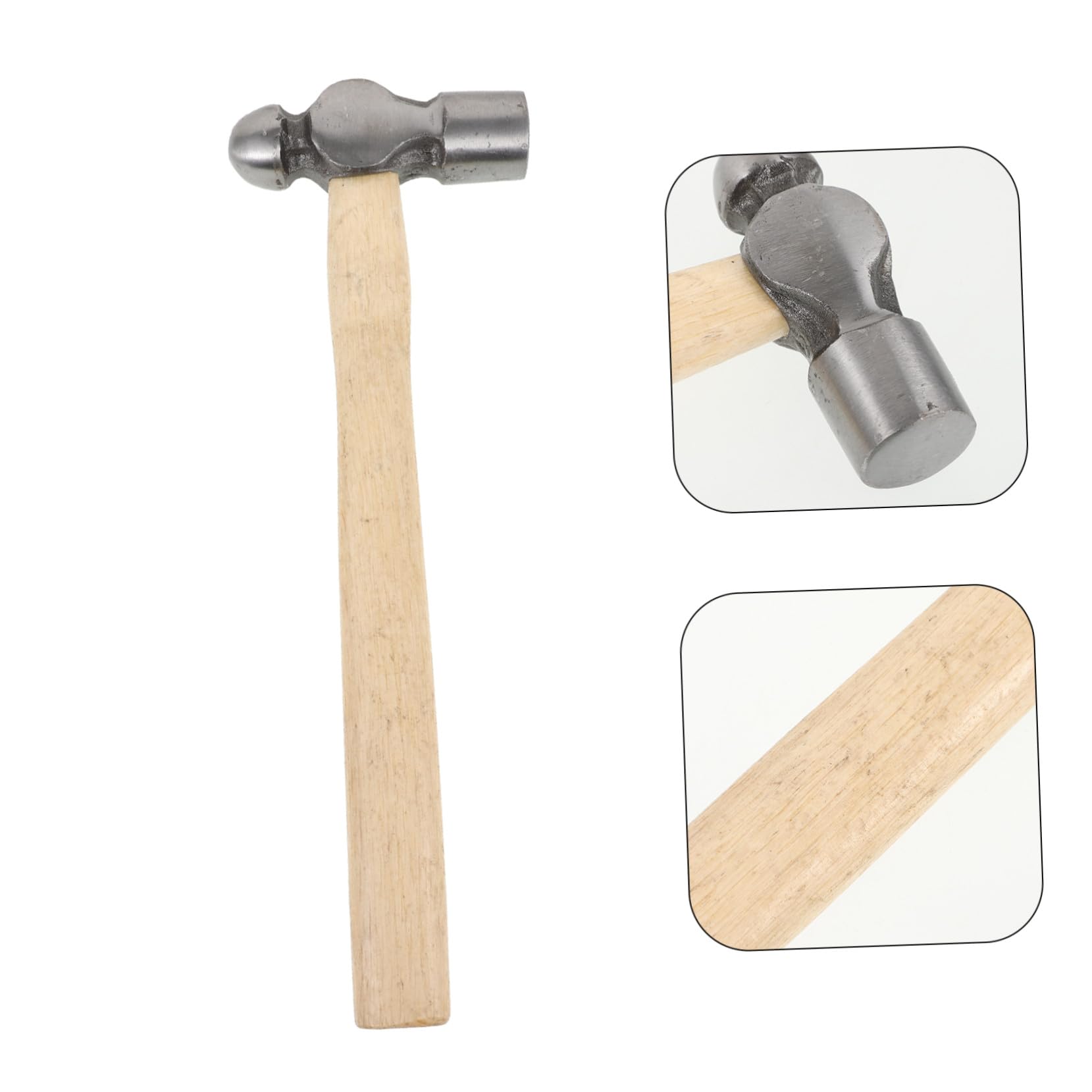 Martillo de Encofrador con Mango de Madera Diseño Ergonómico para Carpintería y Bricolaje Herramienta Resistente para Decoración y Reparaciones Domésticas