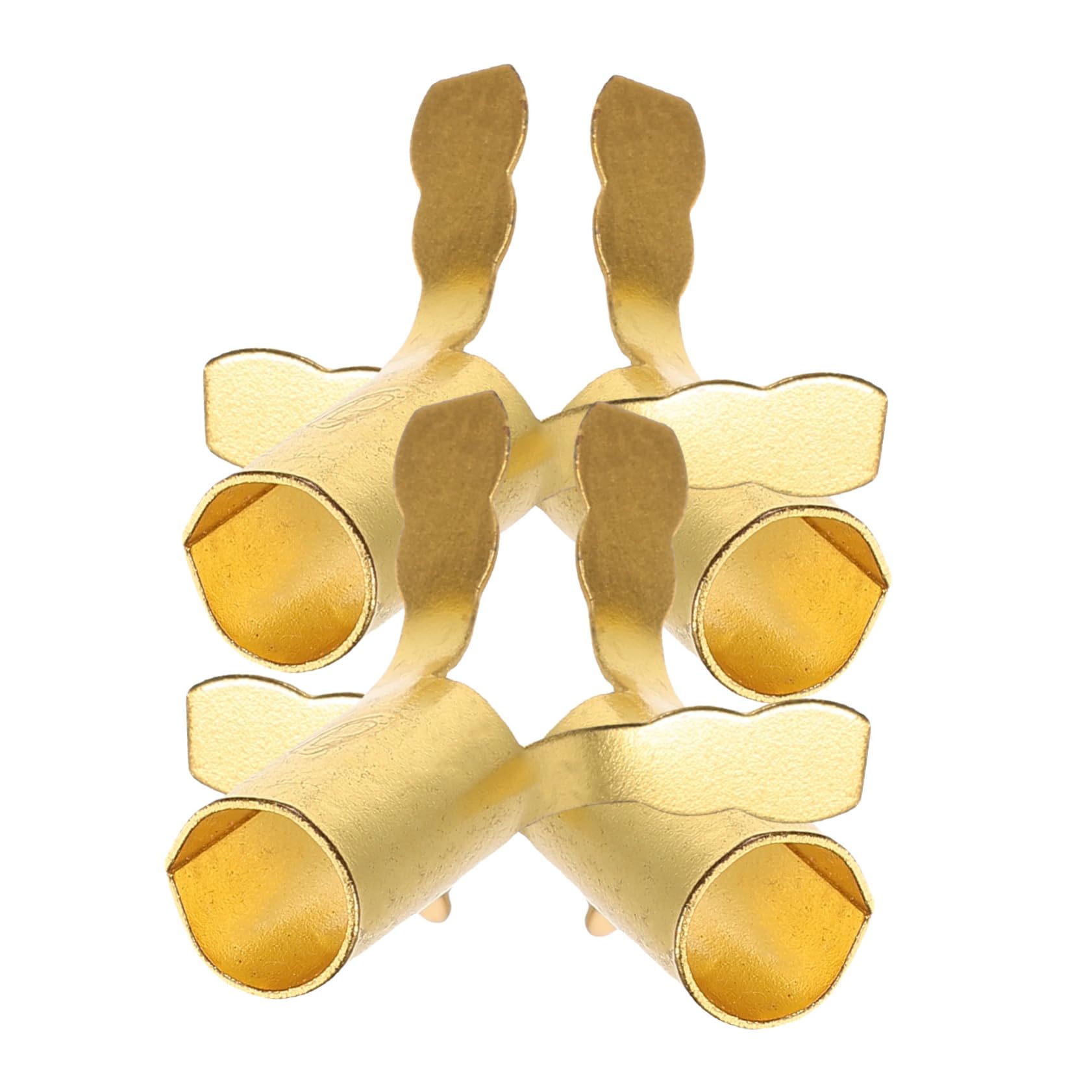 Cabilock 4Pcs Oil Lamp Wick Holder Tripod for Oil Lanterns Fit for Emergency Camping and Home Use Easy to Replace Reliable Lighting