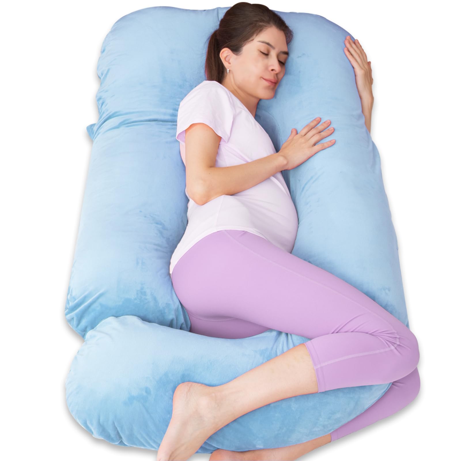 Amazon｜Awesling 抱き枕 妊婦 U字型 全身枕、授乳クッション、妊娠