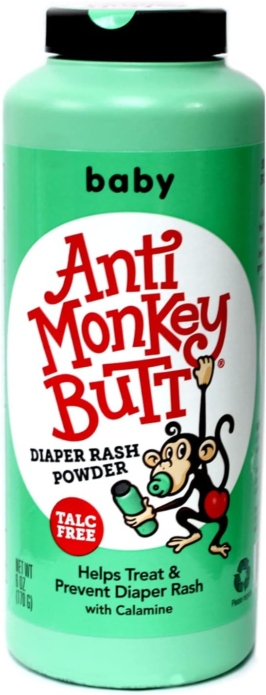 New 00030 6oz Anti Baby Monkey Butt Powder Calamine Lotion Diaper Rash 8897175