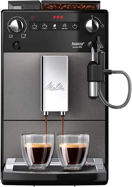 Melitta Fully Automatic Coffee Machine, Avanza Series 600, Art. No. 6767843, Stainless Steel, 1450 W, 1.5 liters, Mystic Titian