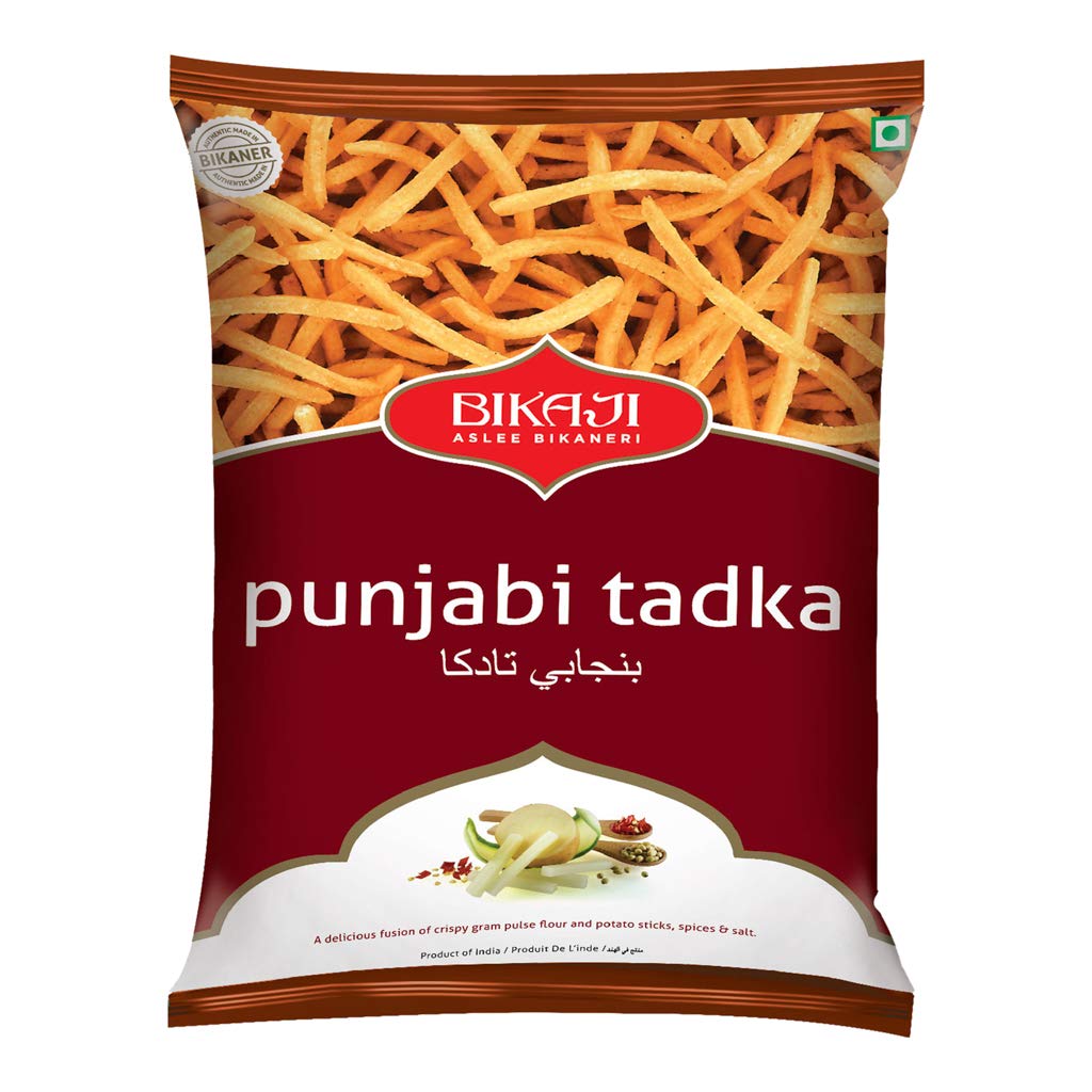 Punjabi Tadka Indian Namkeen Snack 200g (Pack of 8)