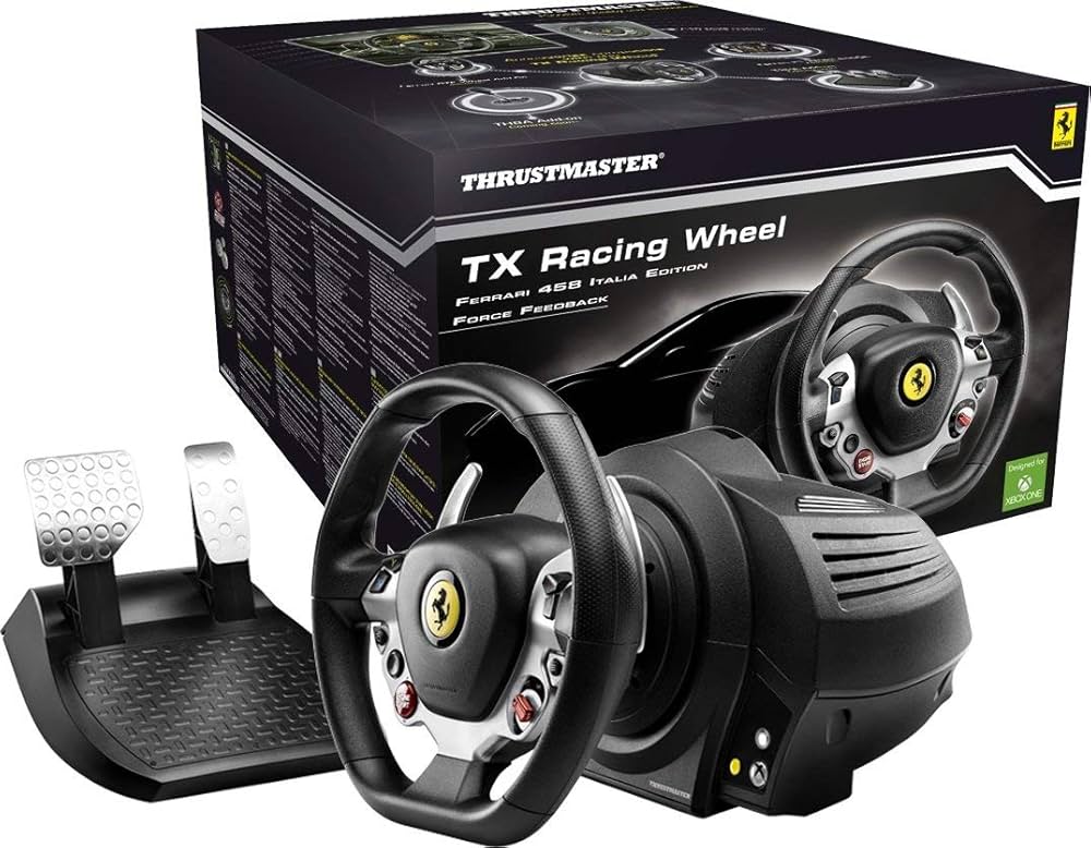 Amazon.com: Thrustmaster TX Racing Wheel Ferrari 458 Italia